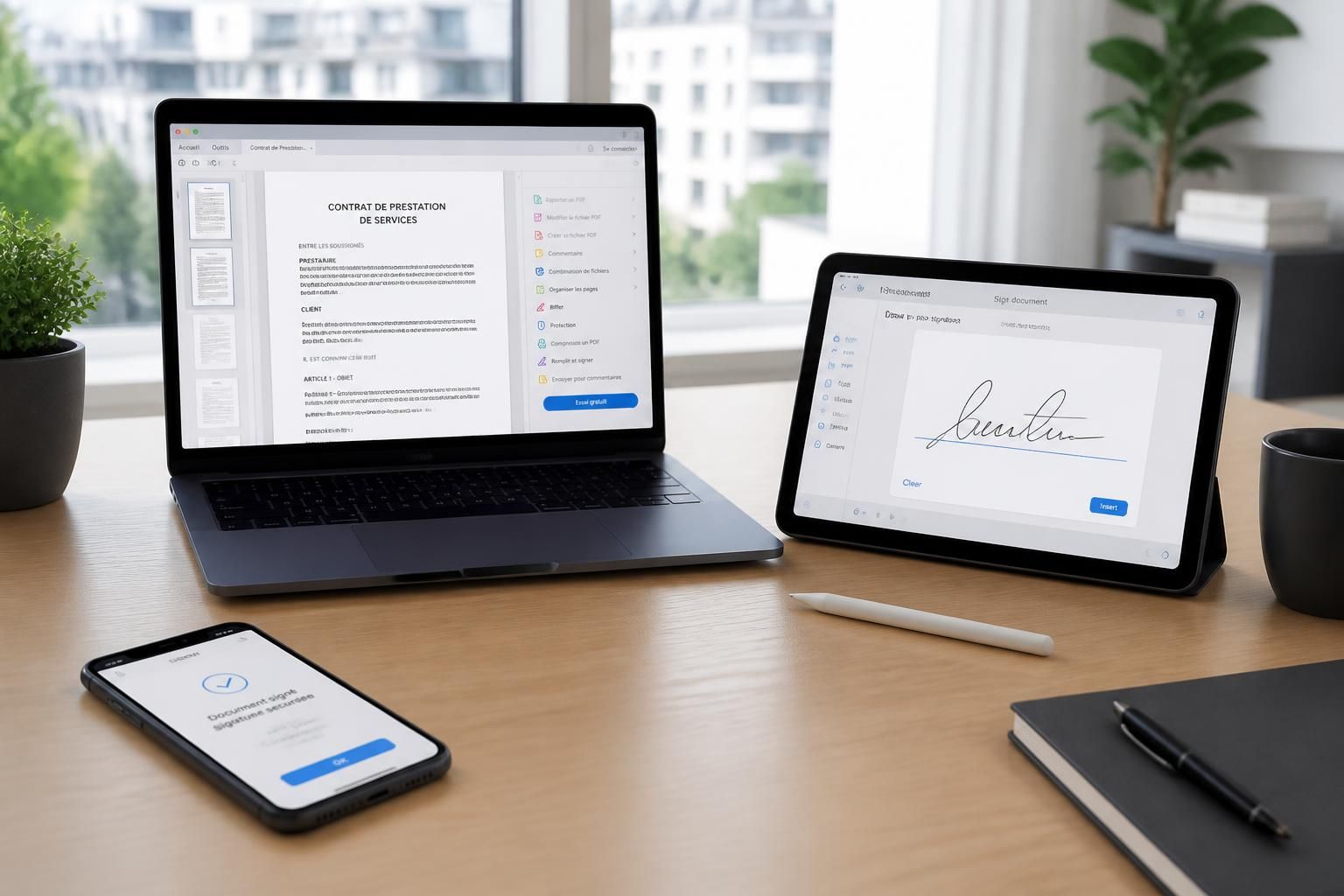 découvrez comment la signature électronique signaturit facilite la validation de vos documents et assure la sécurité optimale de vos fichiers pdf.