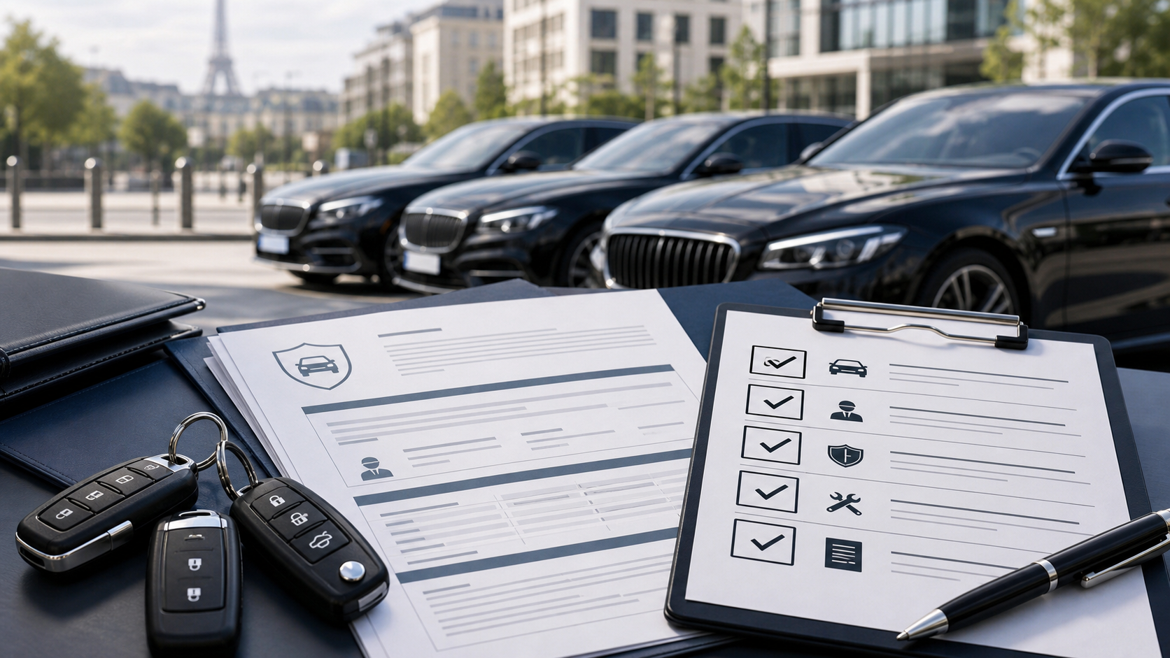 Image explicative : assurance VTC flotte